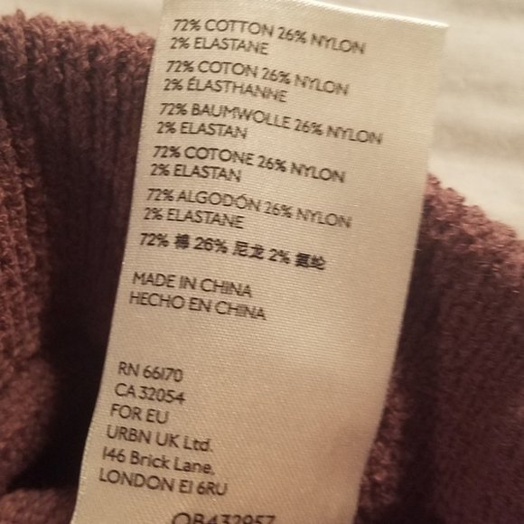 NWT Free People Ottoman sweater, brown/rose, XS - Picture 13 of 14